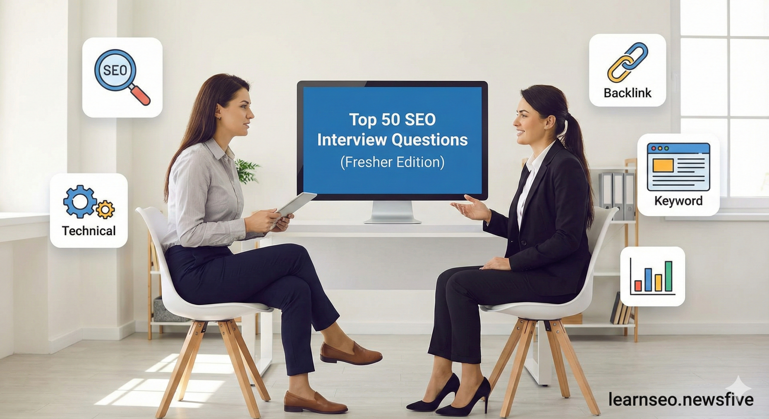 Top 50 SEO Interview Questions and Answers for Freshers (2026)
